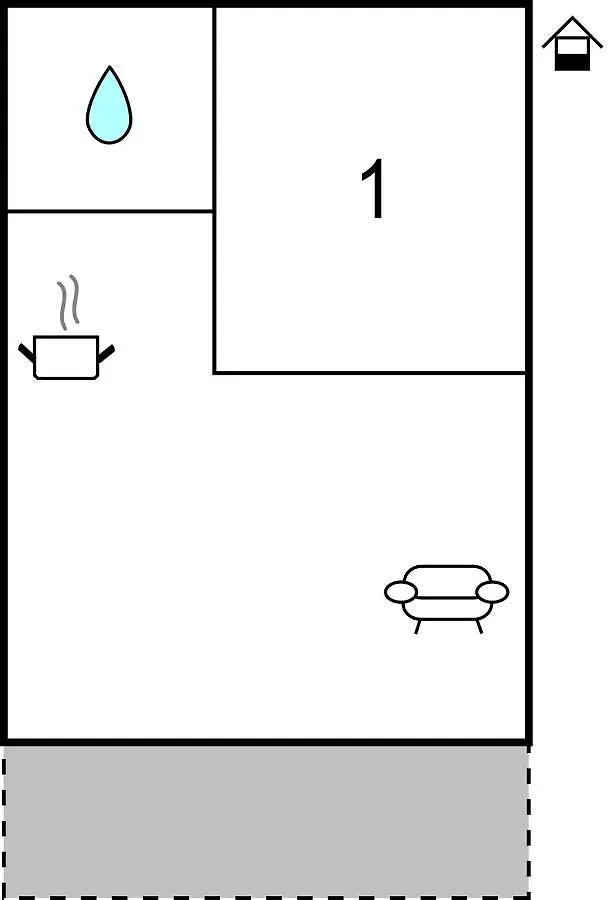 1 Bedroom Amazing Apartment In Krnica
